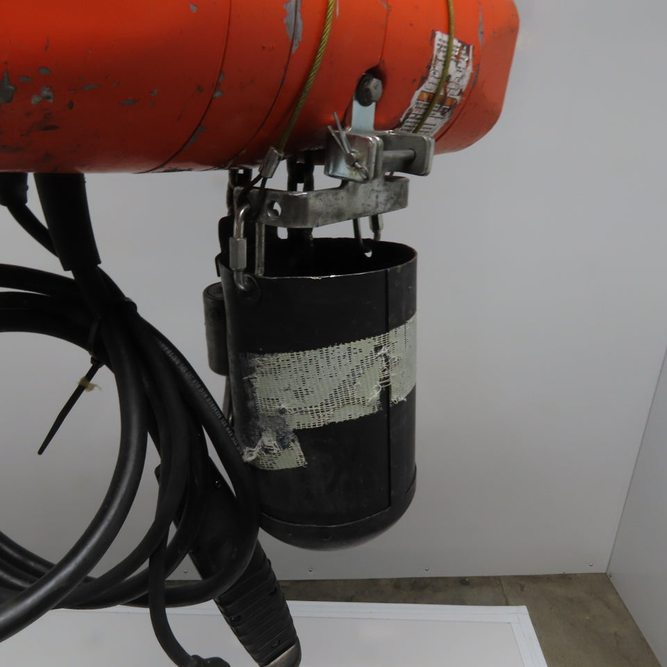 CM WF Valustar 1/2 Ton Electric Chain Hoist 10' Lift 16FPM 115V 1Ph