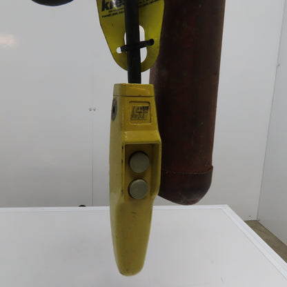 Dayton 3YB72H 1/4 Ton Electric Chain Hoist 10' Lift 16FPM 115/220V 1Ph