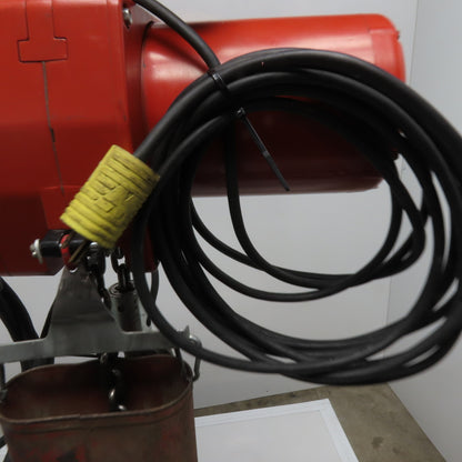 Dayton 3YB72H 1/4 Ton Electric Chain Hoist 10' Lift 16FPM 115/220V 1Ph