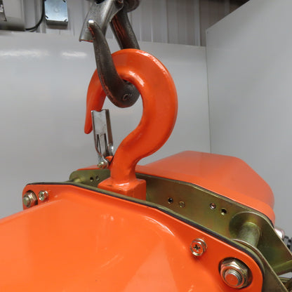 HHXG 1 Ton Electric Chain Hoist 18' Lift 15FPM 230V 1Ph New