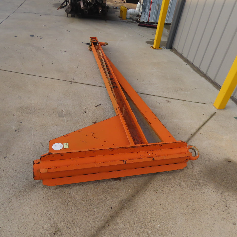 Star Crane & Hoist 600 Kgs 10' Swing 8' Travel Jib Crane No Floor Column