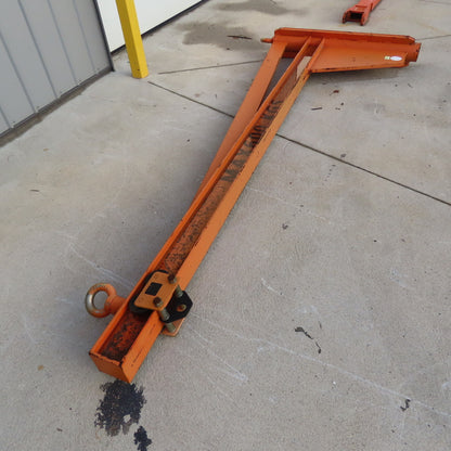 Star Crane & Hoist 600 Kgs 10' Swing 8' Travel Jib Crane No Floor Column