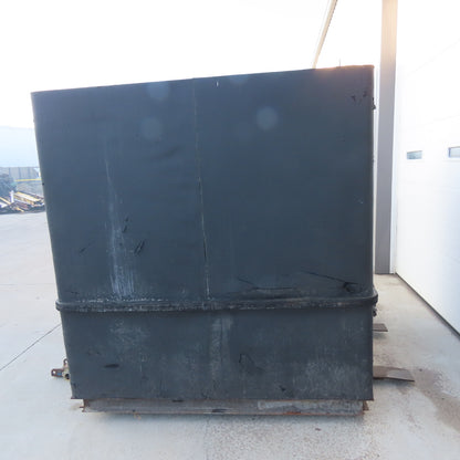 1000 Gal Insulated Open Top Hot Water Chiller Closed Loop Processing Tank