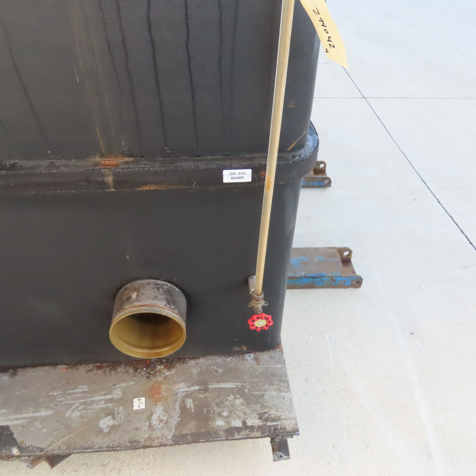1000 Gal Insulated Open Top Hot Water Chiller Closed Loop Processing Tank