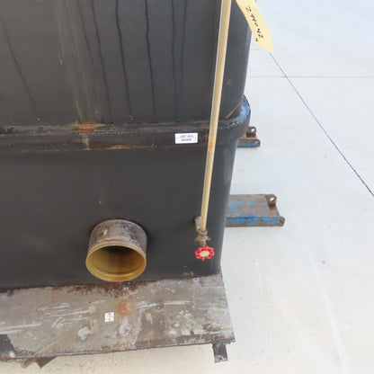 1000 Gal Insulated Open Top Hot Water Chiller Closed Loop Processing Tank