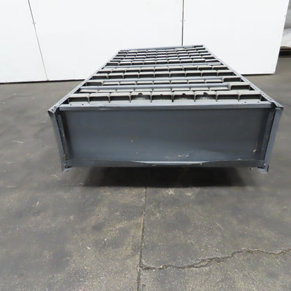 Uline 36" x 75" x 12" Deep 108 Drawer Small Parts Storage Shelf Akro-Mils Bins