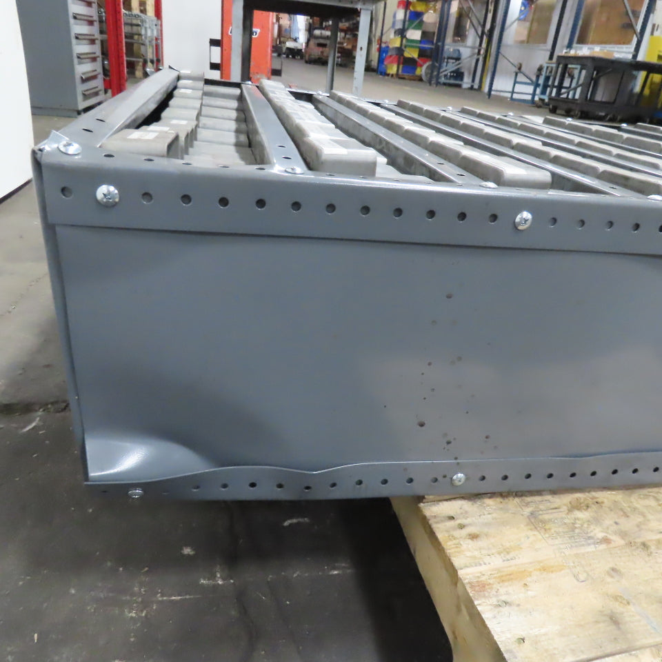 Uline 36" x 75" x 12" Deep 108 Drawer Small Parts Storage Shelf Akro-Mils Bins