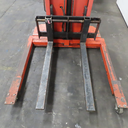 Presto PS262 2000Lb Capacity Pallet Straddle Stacker Lift 12V 62" Lift