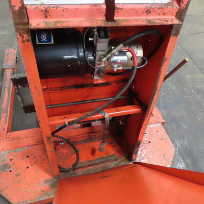 Presto PS262 2000Lb Capacity Pallet Straddle Stacker Lift 12V 62" Lift