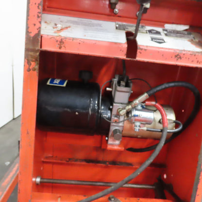Presto PS262 2000Lb Capacity Pallet Straddle Stacker Lift 12V 62" Lift