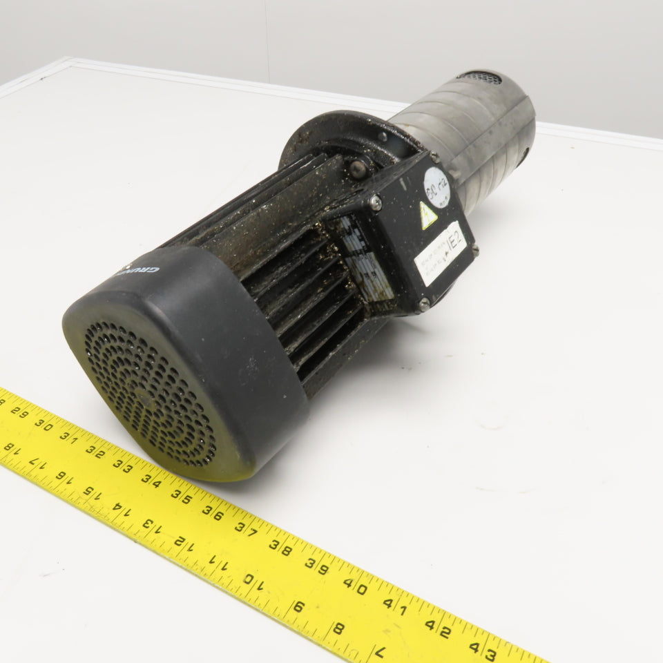 Grundfos Stainless Steel Submersible Multistage Coolant Pump 208/480V Tested