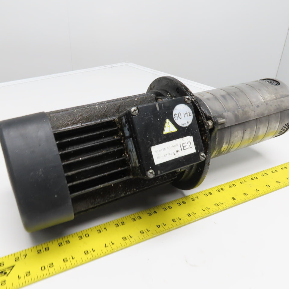 Grundfos Stainless Steel Submersible Multistage Coolant Pump 208/480V Tested