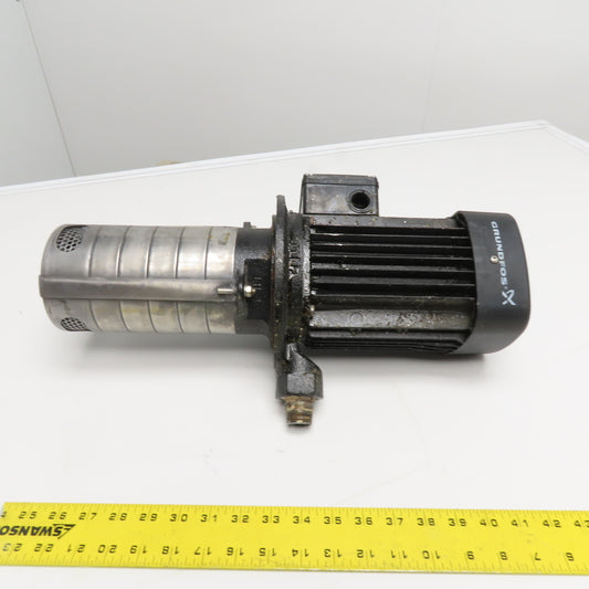 Grundfos Stainless Steel Submersible Multistage Coolant Pump 208/480V Tested
