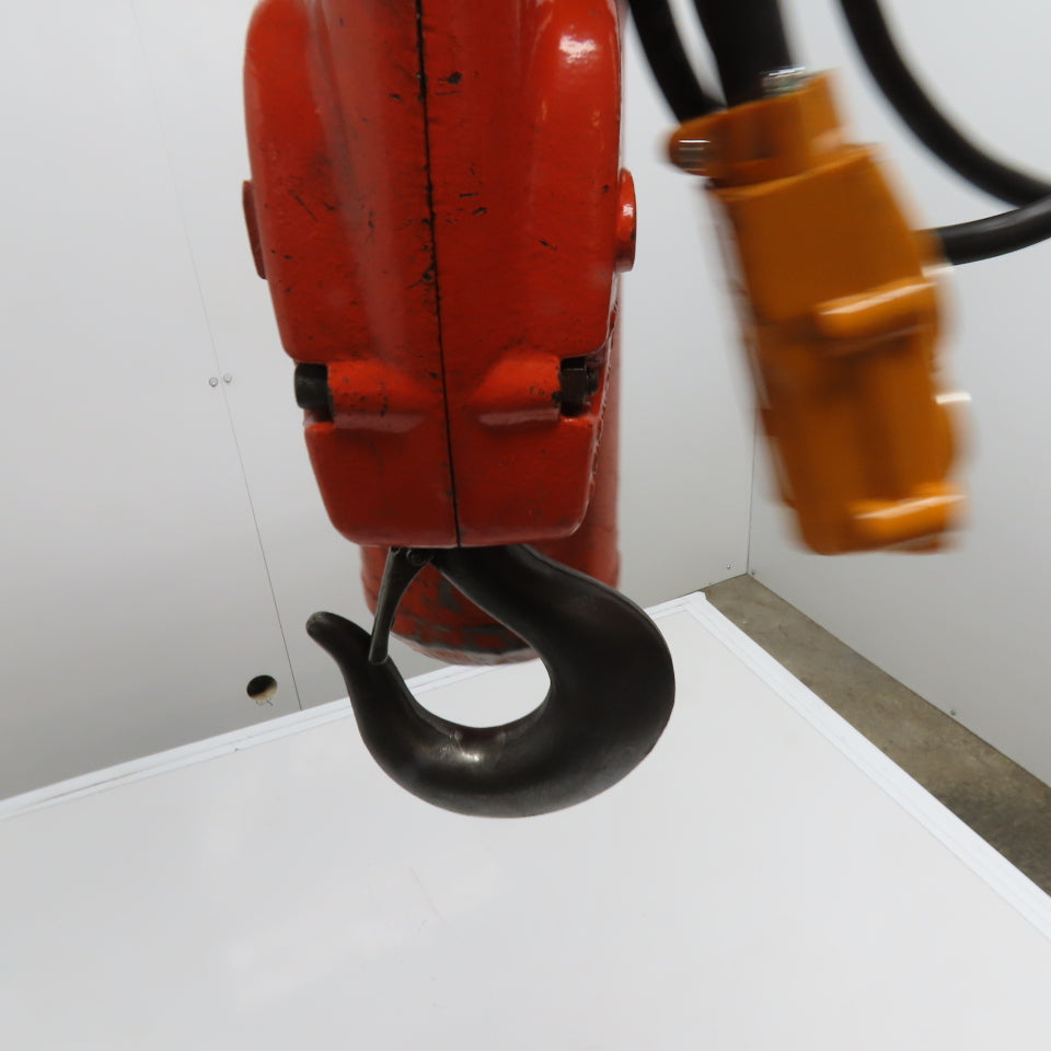 CM Model R 2 Ton 2000Lbs Electric Chain Hoist 10' Lift 8FPM 208-480V 3Ph