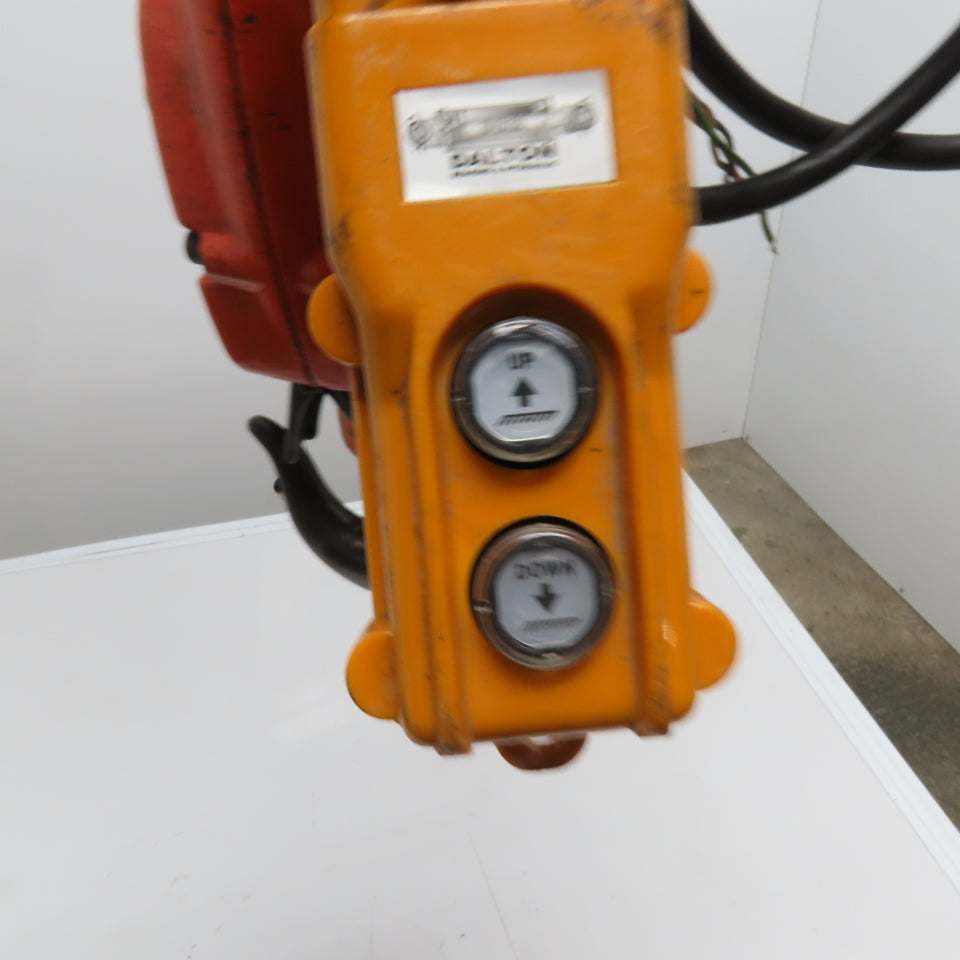 CM Model R 2 Ton 2000Lbs Electric Chain Hoist 10' Lift 8FPM 208-480V 3Ph