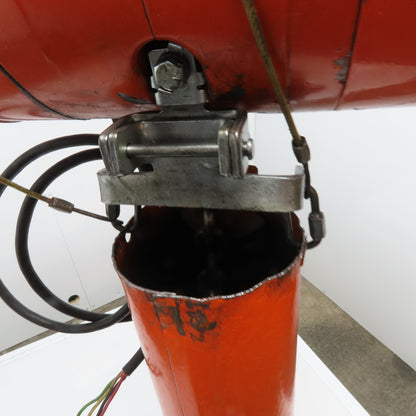CM Model R 2 Ton 2000Lbs Electric Chain Hoist 10' Lift 8FPM 208-480V 3Ph
