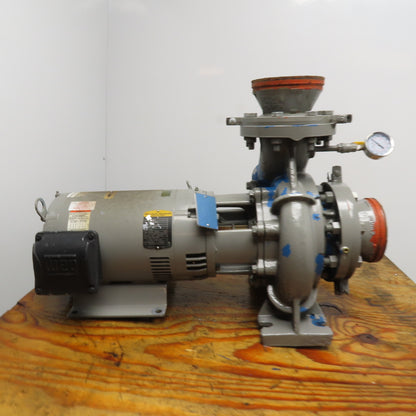 Scot Pump JPM2513T 15HP Centrifugal Pump 208-230/460V 3Ph 1760RPM 254JP Frame