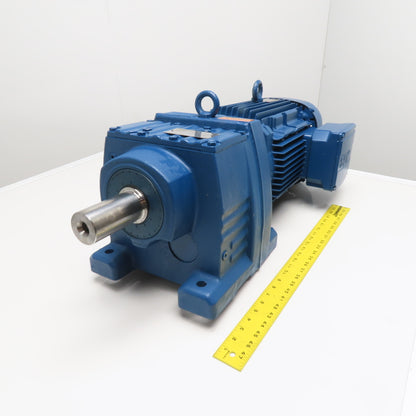 SEW-EURODRIVE R87 DRN132L4 12.3HP 125kW Gearmotor 230/460V 3Ph 1775/216RPM