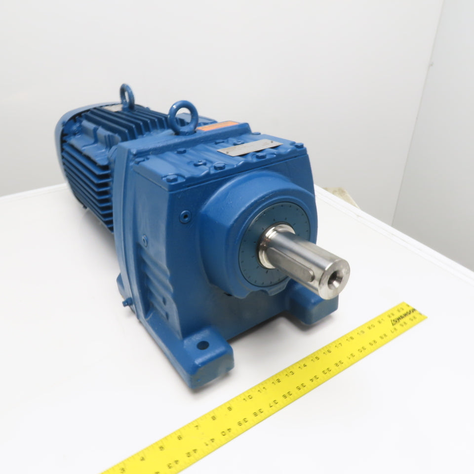 SEW-EURODRIVE R87 DRN132L4 12.3HP 125kW Gearmotor 230/460V 3Ph 1775/216RPM