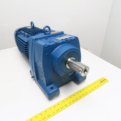 SEW-EURODRIVE R87 DRN132L4 12.3HP 125kW Gearmotor 230/460V 3Ph 1775/216RPM