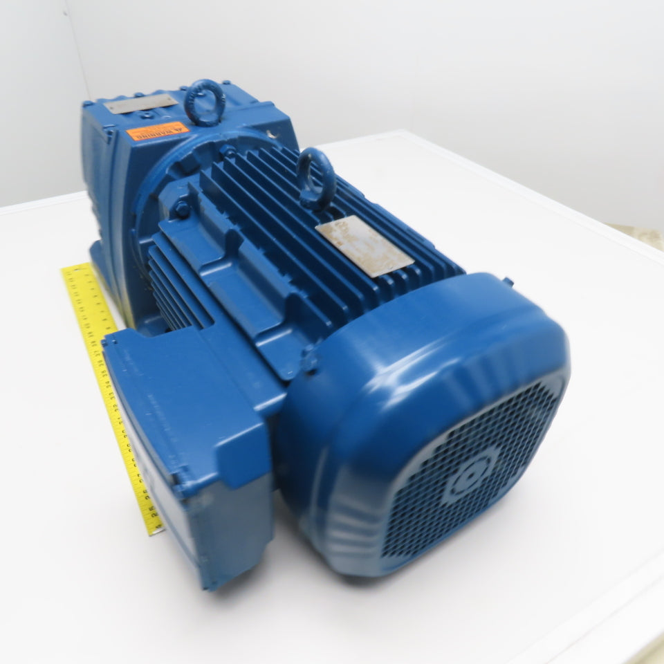 SEW-EURODRIVE R87 DRN132L4 12.3HP 125kW Gearmotor 230/460V 3Ph 1775/216RPM