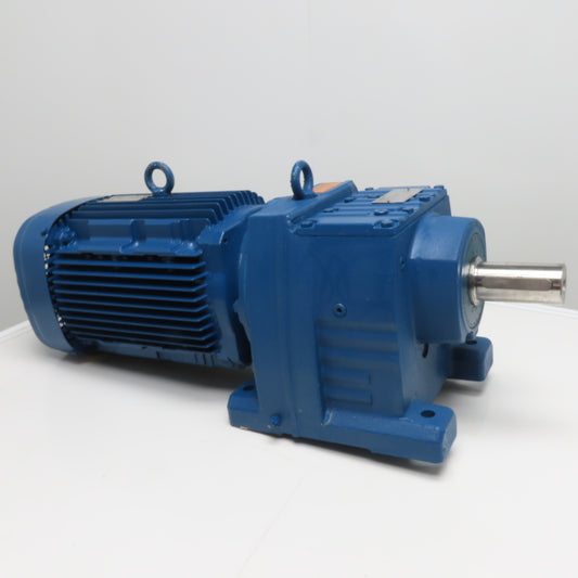 SEW-EURODRIVE R87 DRN132L4 12.3HP 125kW Gearmotor 230/460V 3Ph 1775/216RPM