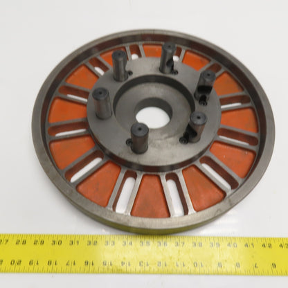 16" Slotted Lathe Drive Plate 6 Camlock Stud 1" Diam.
