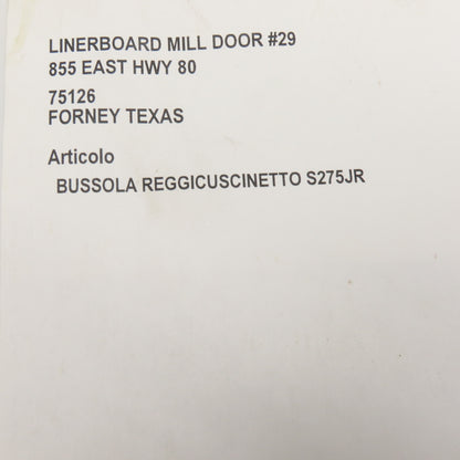 Over Meccanica Overmade Drying Cylinder Bearing Bushing S275JR 340mm ID Approx.