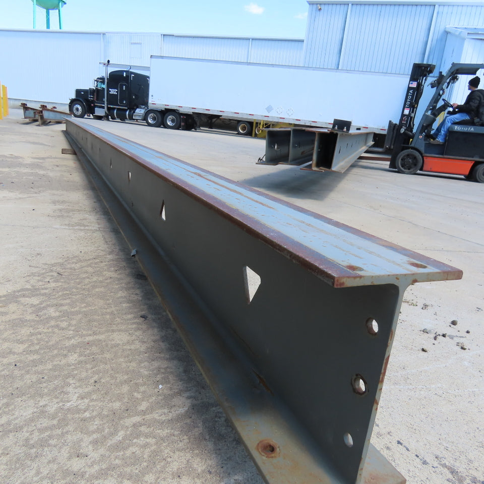 W 14x43 in x Ft Lbs. Structural I Beam 8" x 13-1/2" Wide Flange 48'