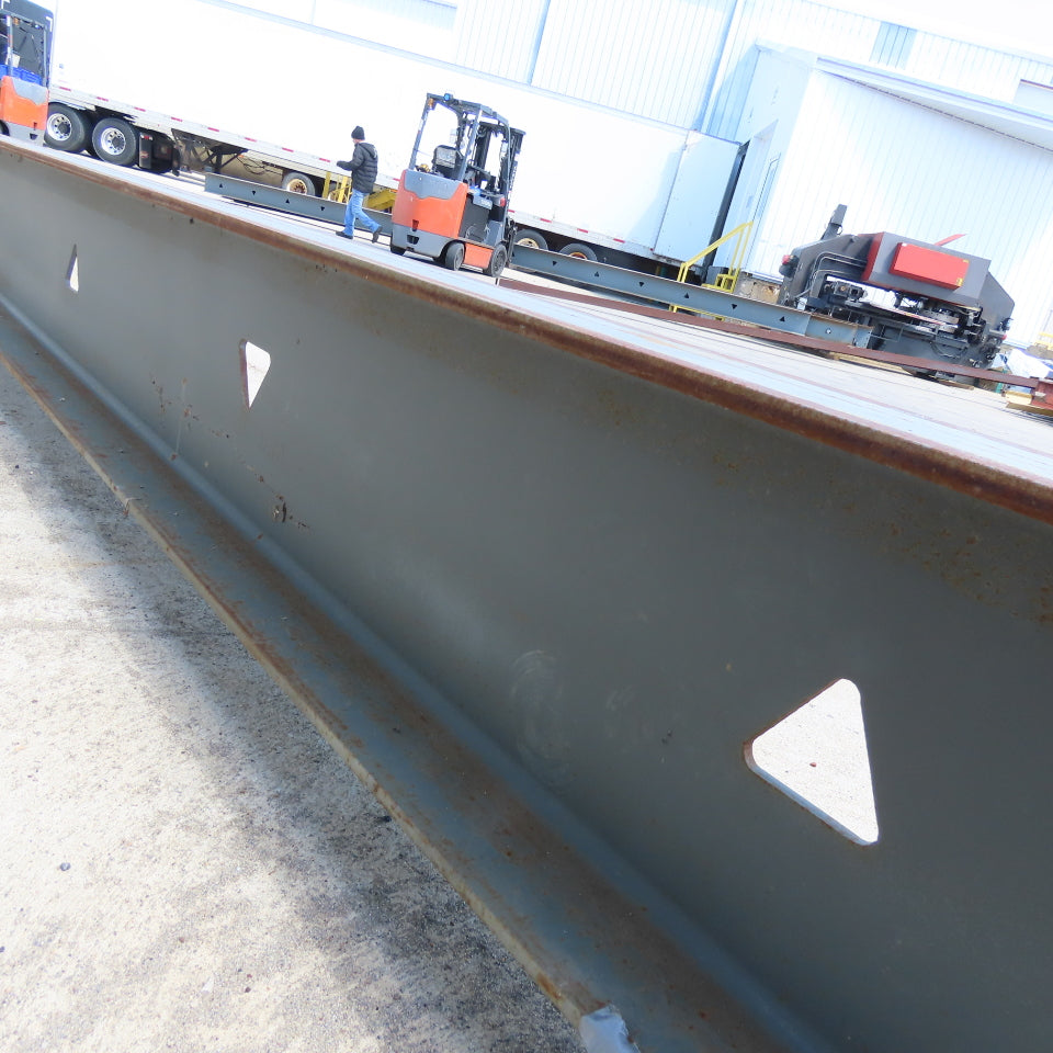 W 14x43 in x Ft Lbs. Structural I Beam 8" x 13-1/2" Wide Flange 48'