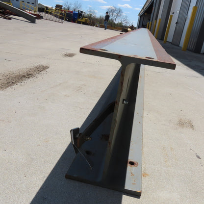 W 14x43 in x Ft Lbs. Structural I Beam 8" x 13-1/2" Wide Flange 26'