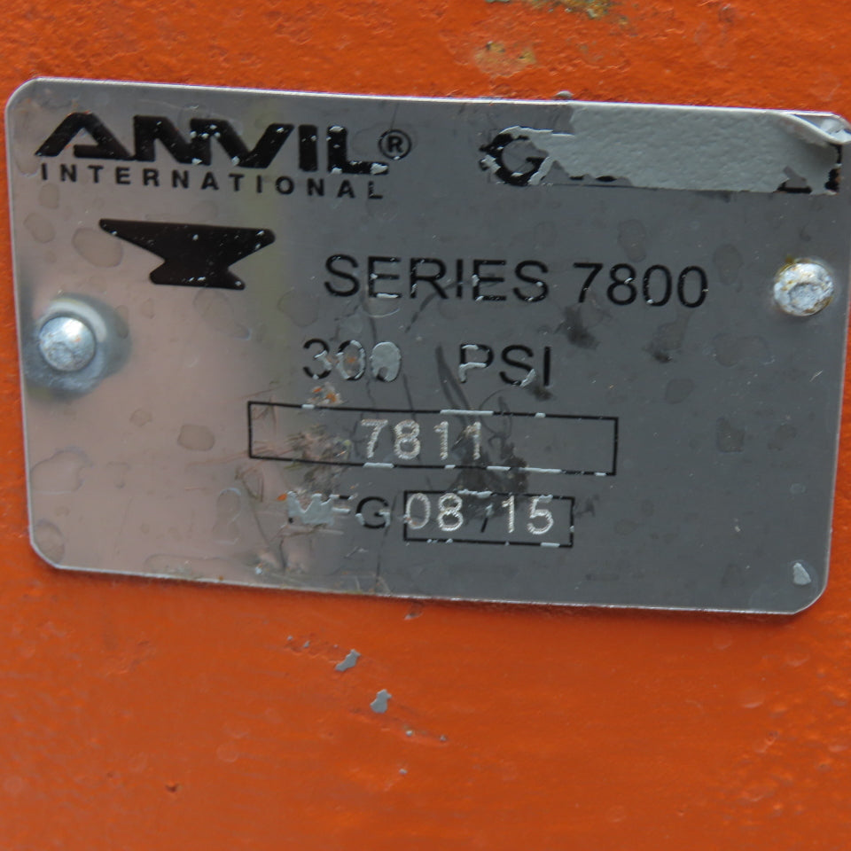 Anvil International 7811 6" Gruvlok Swing Check Valve 300 PSI DI