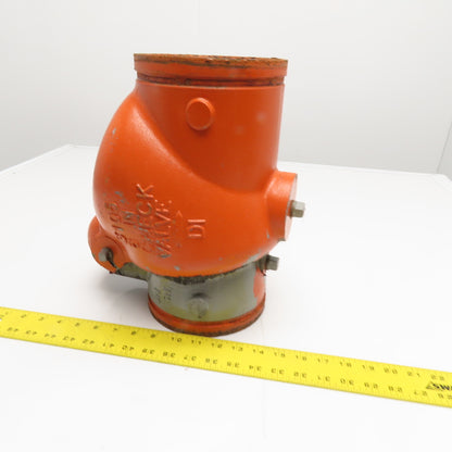 Anvil International 7811 6" Gruvlok Swing Check Valve 300 PSI DI