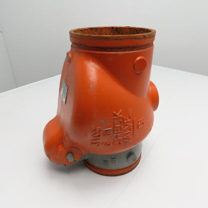 Anvil International 7811 6" Gruvlok Swing Check Valve 300 PSI DI