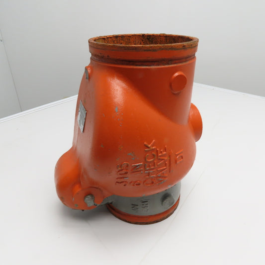 Anvil International 7811 6" Gruvlok Swing Check Valve 300 PSI DI