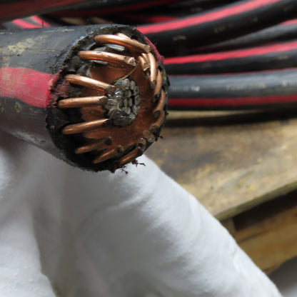 Okonite 105C UROJ Okoguard 1/0 Primary Distribution Cable 15kV 135% Insul. 114'