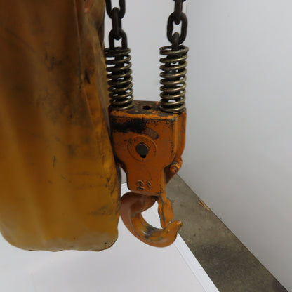 Harrington ES3B-243 2 Ton Electric Chain Hoist 20' Lift 13FPM 230/460V 3Ph