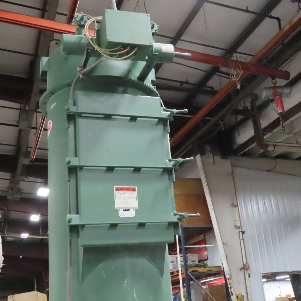 MAC 54AVR7-3 7 Bag AVR Dust Collector Filter Receiver W/ Pulse Jet 480V 3Ph