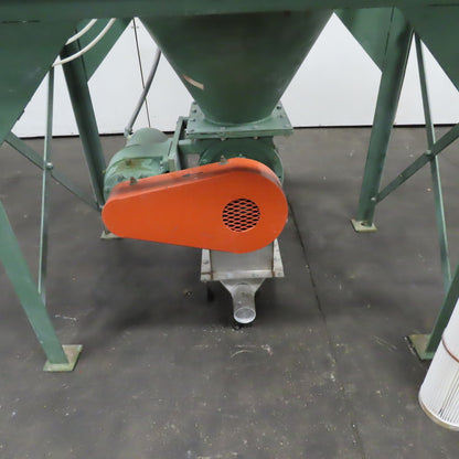 MAC 54AVR7-3 7 Bag AVR Dust Collector Filter Receiver W/ Pulse Jet 480V 3Ph