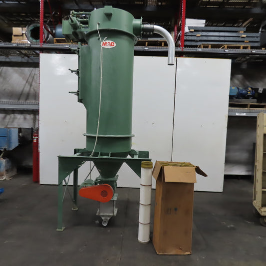 MAC 54AVR7-3 7 Bag AVR Dust Collector Filter Receiver W/ Pulse Jet 480V 3Ph