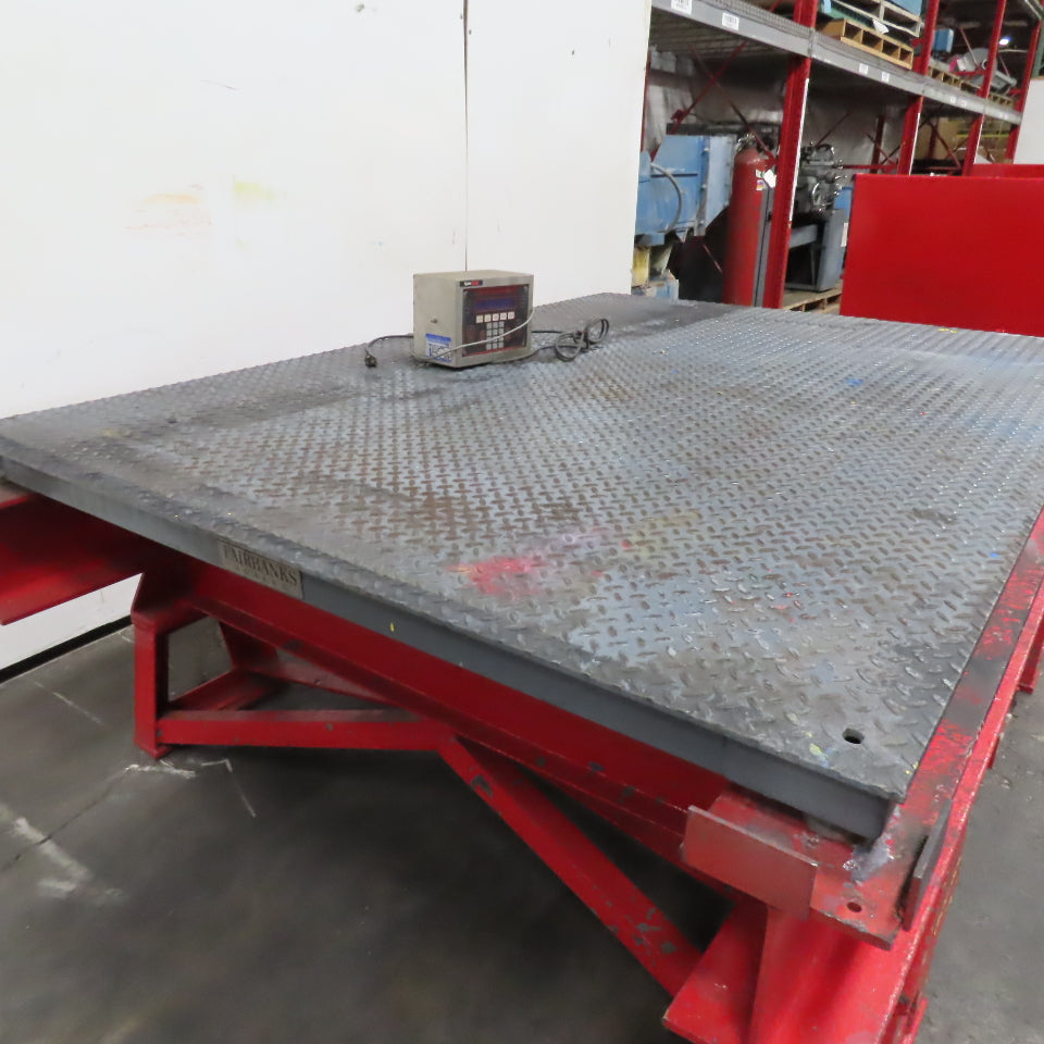 Fairbanks PLFR3400-K 10,000 Lbs 5 Ton Low Profile Floor Scale 60" x 84" x 3-1/2"