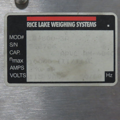 Fairbanks PLFR3400-K 10,000 Lbs 5 Ton Low Profile Floor Scale 60" x 84" x 3-1/2"