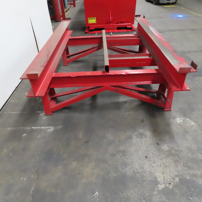 88" x 60" x 26" Tall Heavy Duty Custom Fab Saw Horse Frame Stand Riser