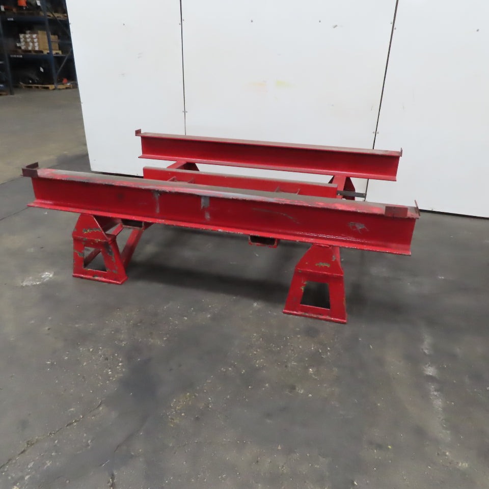 88" x 60" x 26" Tall Heavy Duty Custom Fab Saw Horse Frame Stand Riser