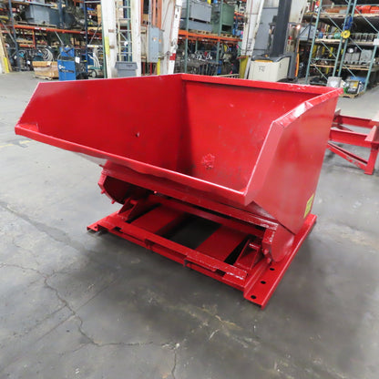 1-1/2 Cu/Yard Self Dumping Trash Scrap Hopper 54" x 67" x 39" ID