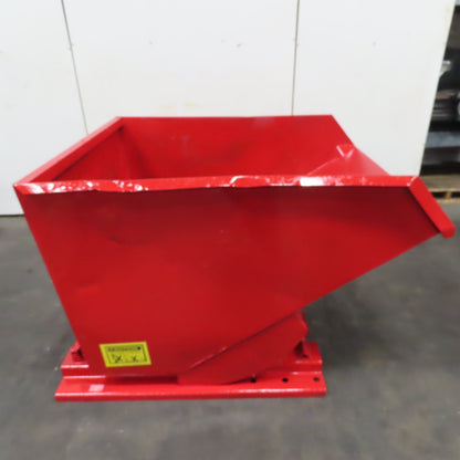1-1/2 Cu/Yard Self Dumping Trash Scrap Hopper 54" x 67" x 39" ID