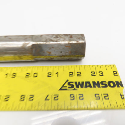 M24 Male x M10 Female Thread Draw Bar Shaft 540mm 21-1/4" OAL