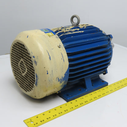 Elektrim AE 140789 213T 7.5HP AC Electric Motor 230/460V 3Ph 213T Frame 1765RPM
