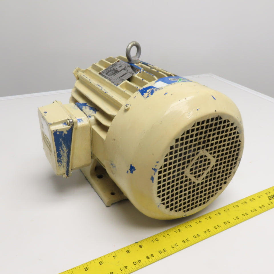 Elektrim AE 140789 213T 7.5HP AC Electric Motor 230/460V 3Ph 213T Frame 1765RPM