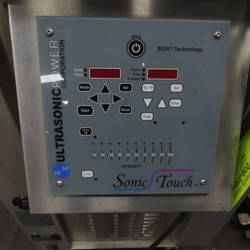 Ultrasonic Power UP4822 Heated 3 Tank Clean Rinse Drying System 240V 1Ph 90 USG